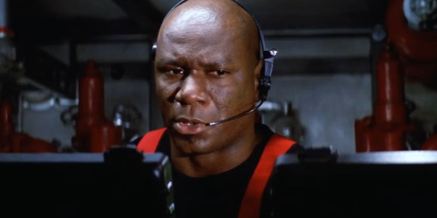 Ving Rhames in Mission Impossible, the man in the chair
